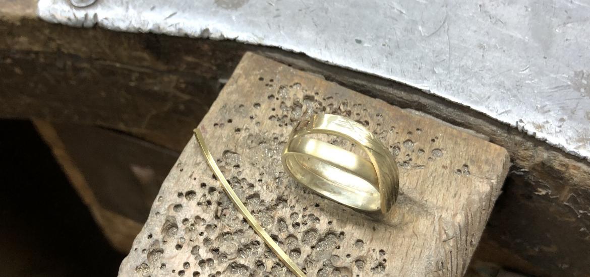EheringUmarbeitung Goldschmiede Kunst Telgmann